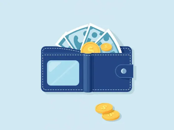 Ilustração sobre Salário por Hora